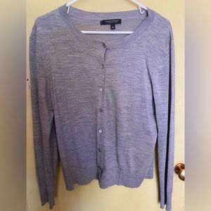 Banana Republic merino cardigan.